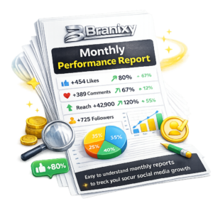 Monthly Performance Report – Branixy